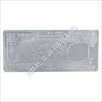 Silver Plated Lakshmi Ganesh Note