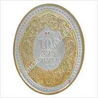 Radha Krishna Gold Coin