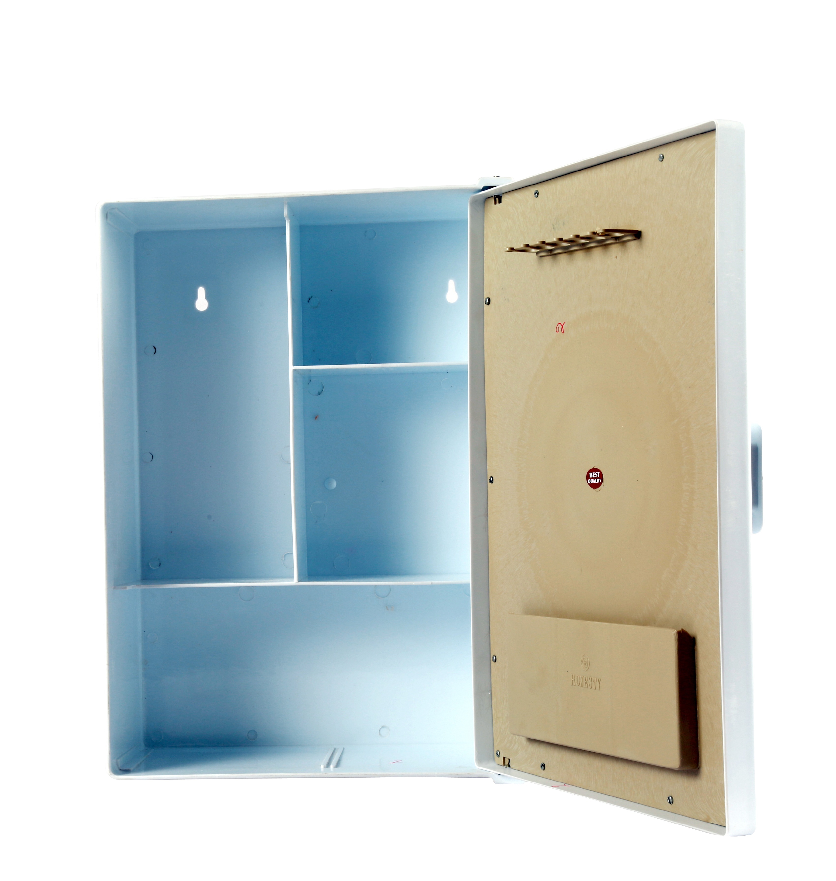 Rectangular Bathroom Cabinet White