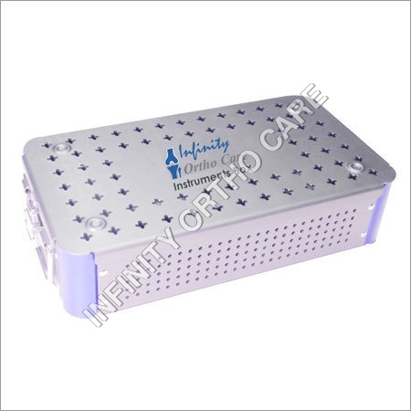 स्टील आर्थोपेडिक इंस्ट्रूमेंट बॉक्स सेट