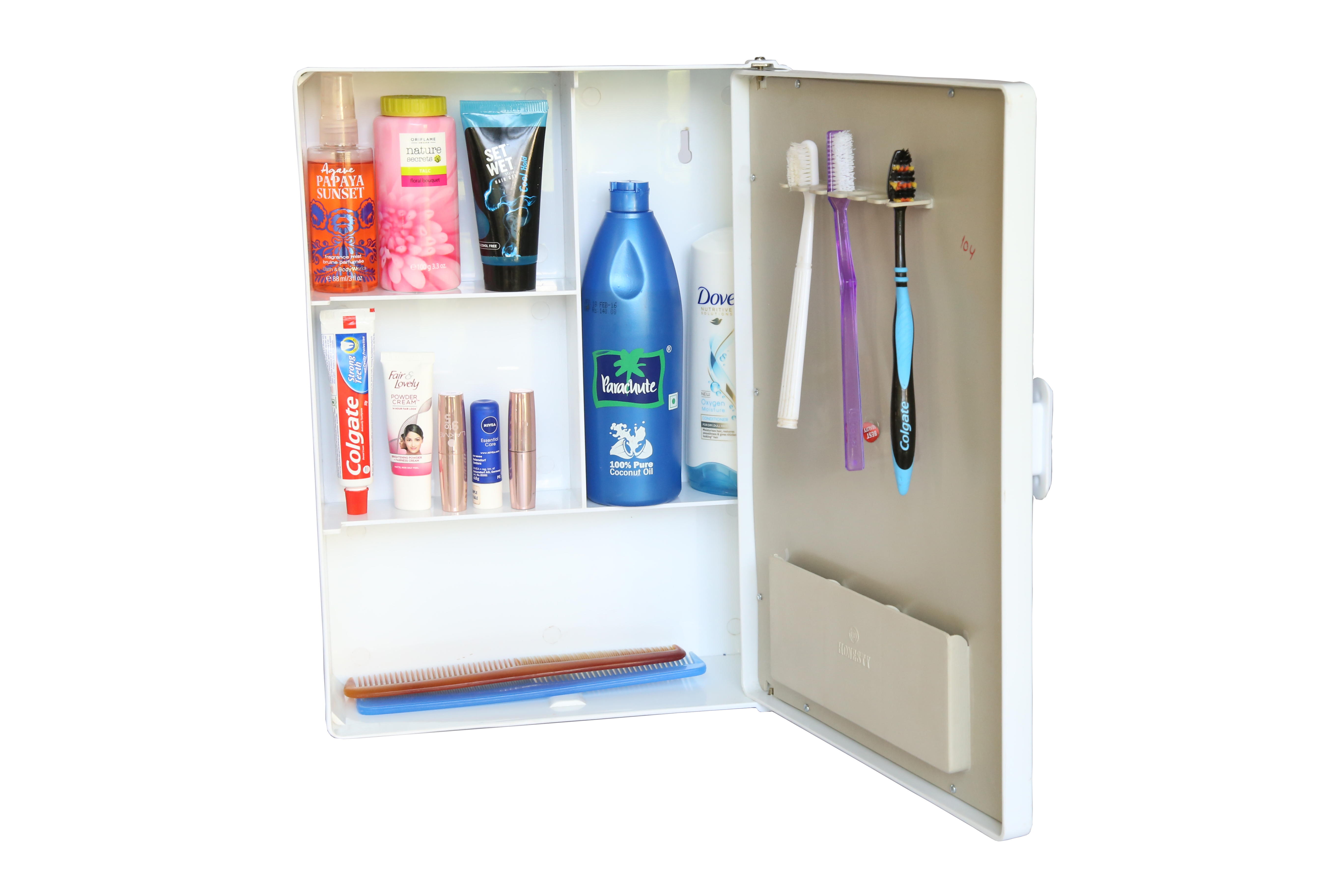 Pet Bathroom Cabinet White