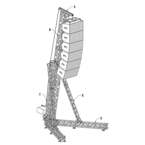 Induatrial Line Array Truss