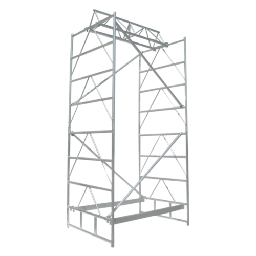 Devil Truss Line Array Towers - Aluminum, 20ft to 35ft Height, Silver Chrome Polish | Easy Setup, V-Shaped Design for Optimal PA Cluster Positioning, Suitable for Large Outdoor Events