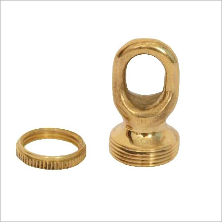 Brass Screw Collar Loop
