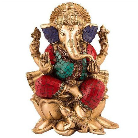 Brass Ganesh Statue