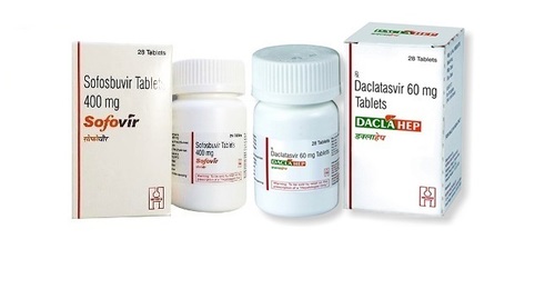Sofovir और Daclahep टैबलेट्स