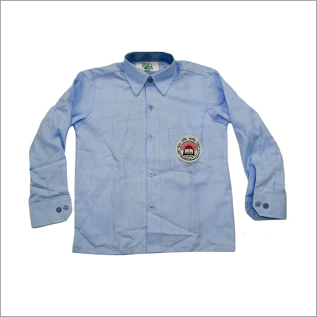 Plain School Shirt Age Group: 4 To 13 Years
