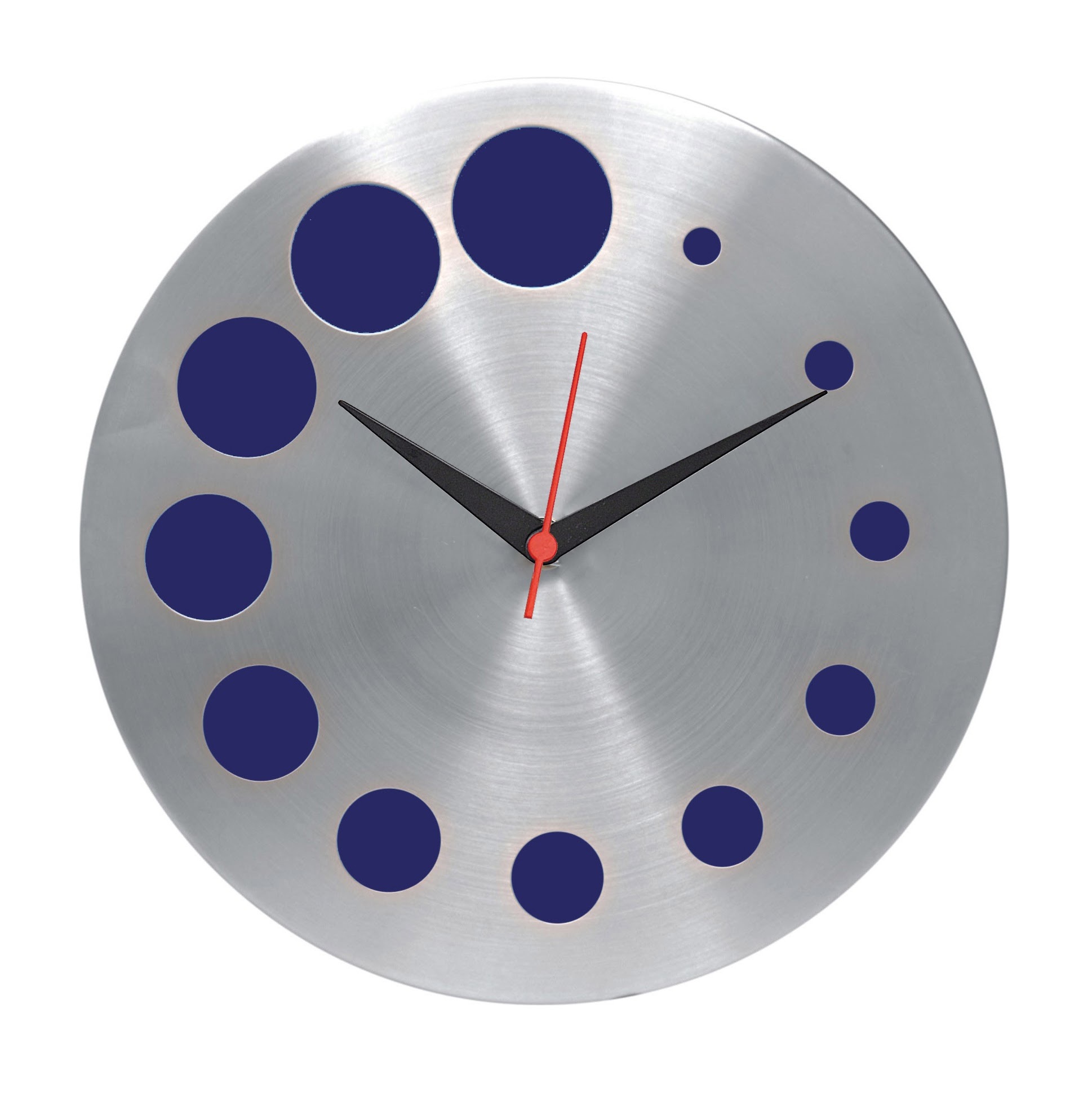 Metallic Fancy Clock