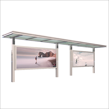 Bus Stop Shelter - Zinc Plated Steel, Aluminum Alloy, Stainless Steel | Ergonomic Design, Smart Features, Advanced Digital Display, Uv And Rain Protection, 10-year Warranty, Customizable Options