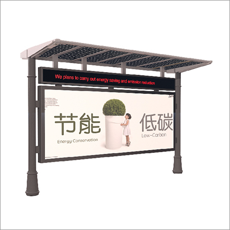 Bus Stop Shelter - Zinc Plated Steel, Aluminum Alloy, Stainless Steel | Ergonomic Design, Smart Features, Advanced Digital Display, Uv And Rain Protection, 10-year Warranty, Customizable Options