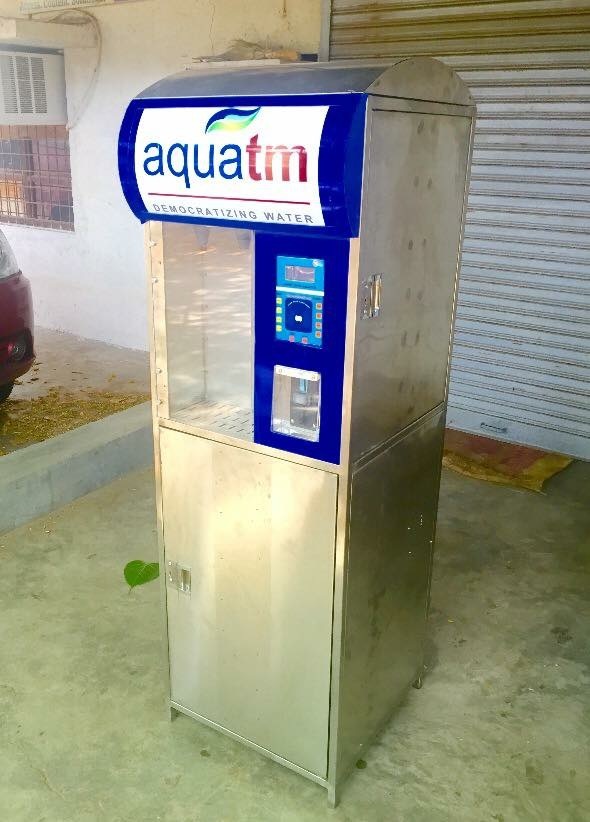Coin Operated Water Atm - Stainless Steel, Customizable Dimensions | Inbuilt Ro System, Multi-stage Water Filtration, Scanner Based Coin Mechanism