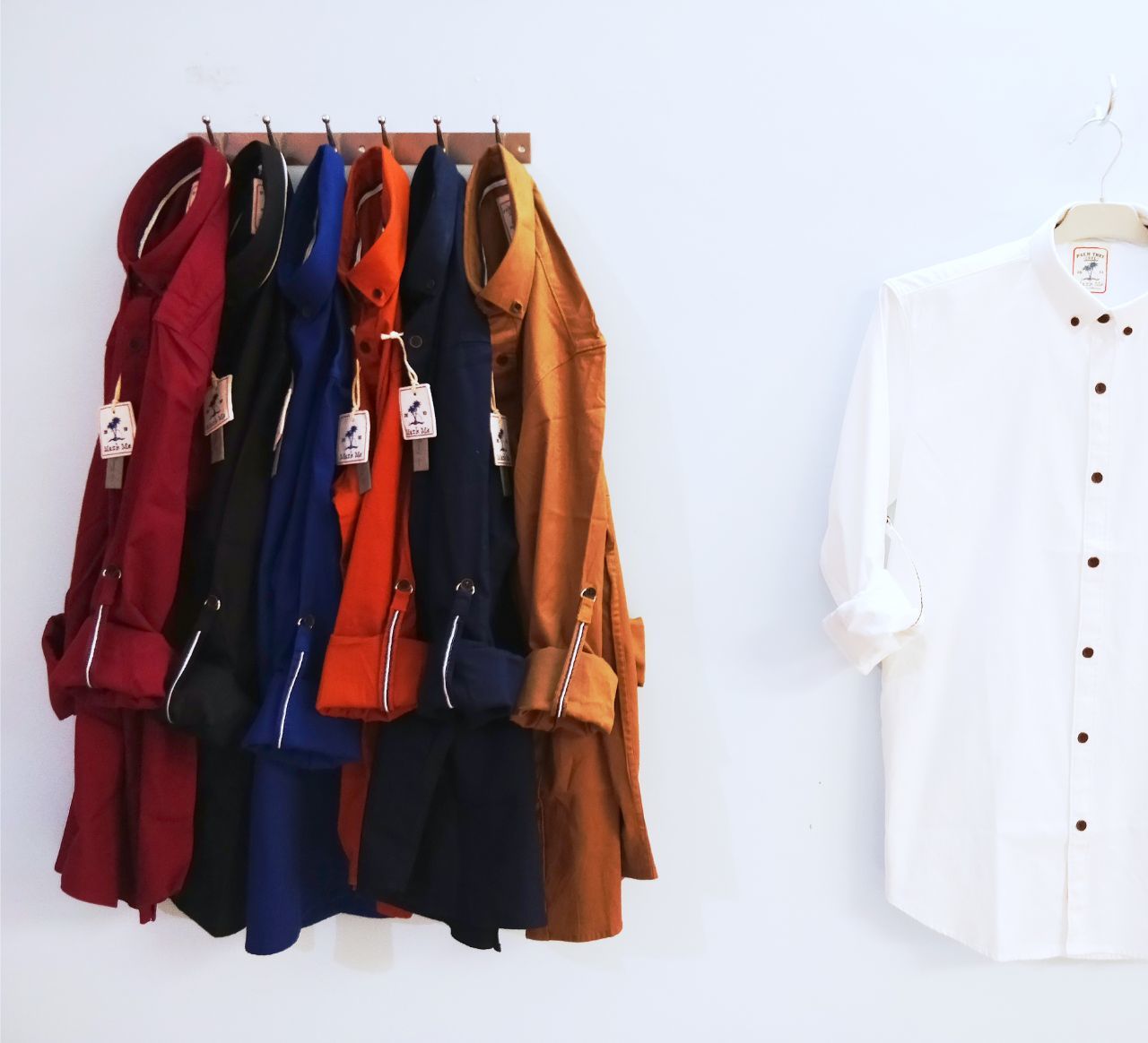 Matty - Cotton Fine Matty Fabric, Sizes S-xxl, 7 Colors, Full Sleeves, Silicon Washed With Hand Peach Feel | Suitable For Summer, Logo Embellished