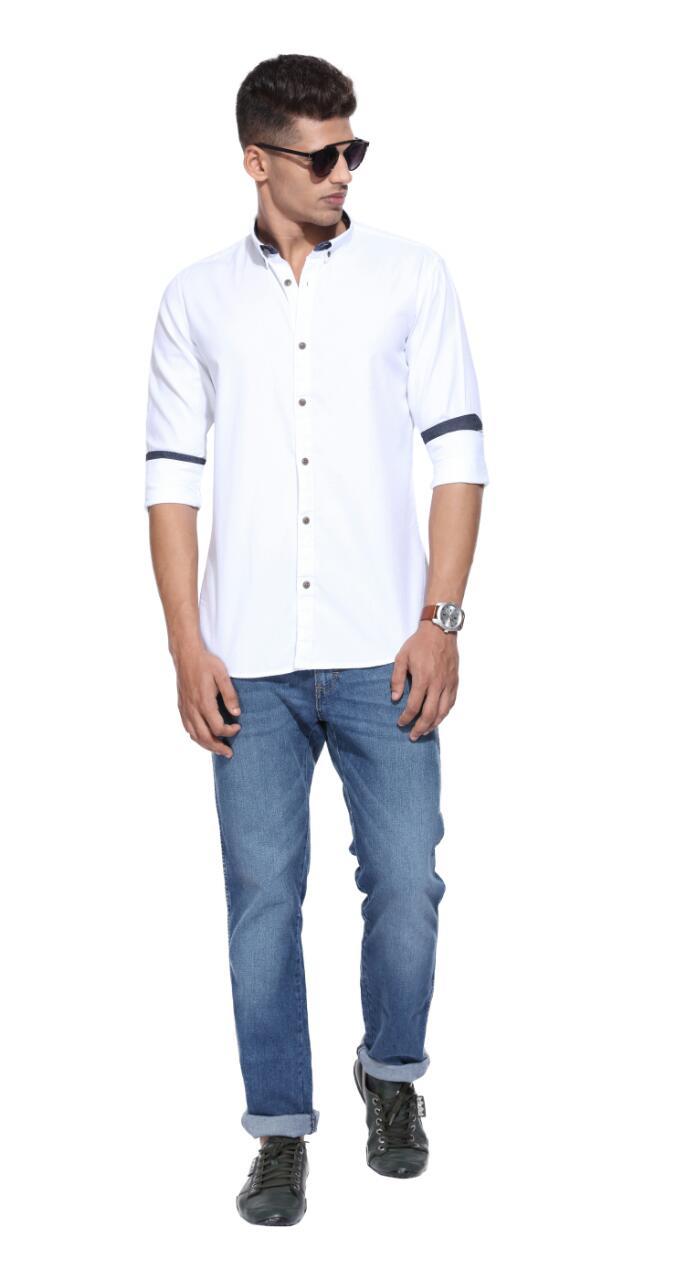 Matty - Cotton Fine Matty Fabric, Sizes S-xxl, 7 Colors, Full Sleeves, Silicon Washed With Hand Peach Feel | Suitable For Summer, Logo Embellished