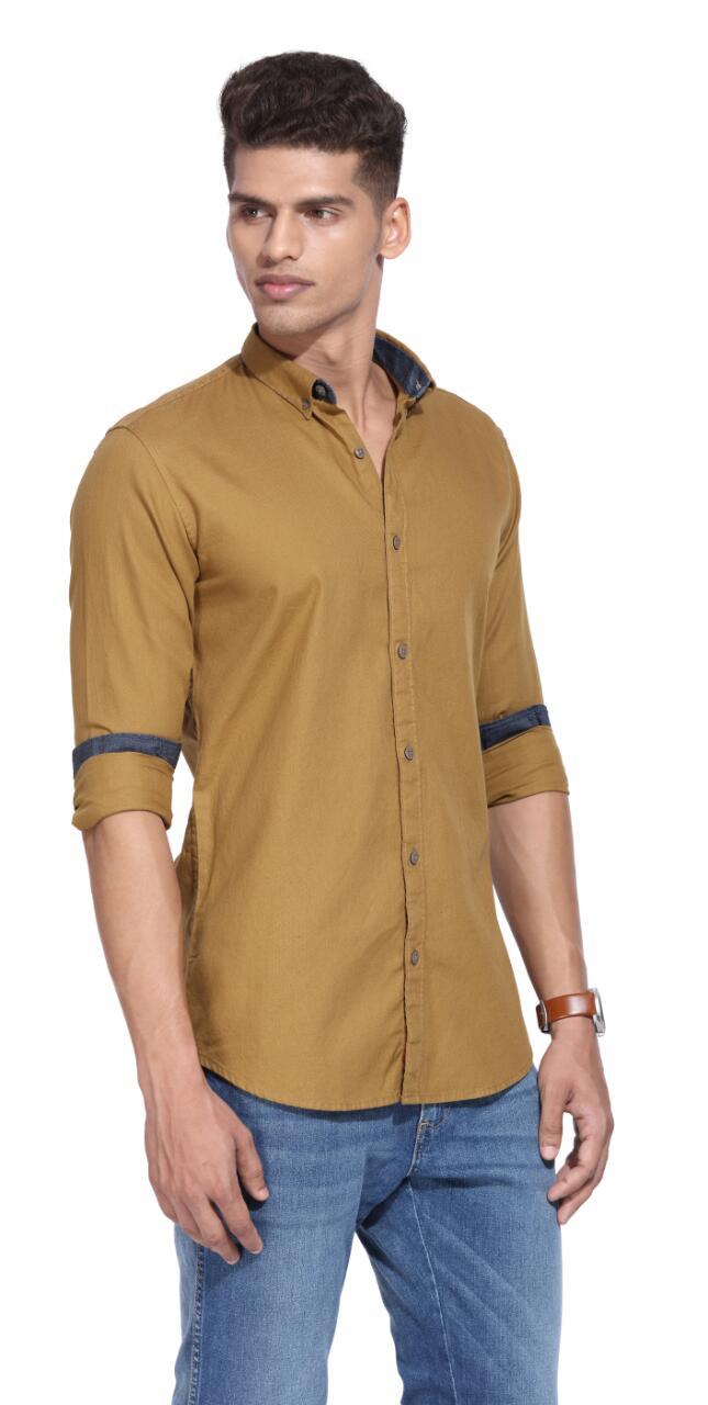 Matty - Cotton Fine Matty Fabric, Sizes S-xxl, 7 Colors, Full Sleeves, Silicon Washed With Hand Peach Feel | Suitable For Summer, Logo Embellished