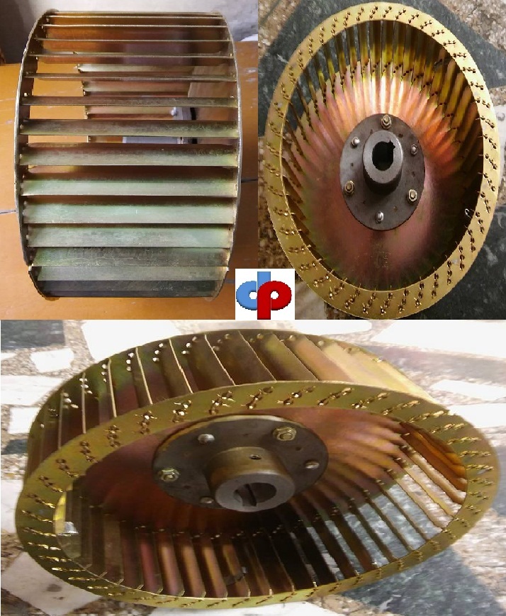 Didw Centrifugal Fan - 280 Mm X 280 Mm | High Airflow Efficiency, Durable Plastic Housing, Energy Efficient Design