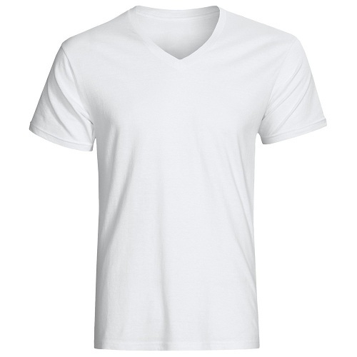 Customised T-shirts - Cotton, Size L, M, Xl, Xxl, Red Color, V-neck, Short Sleeves , 1 Year Warranty - Perfect For Casual Male Wear