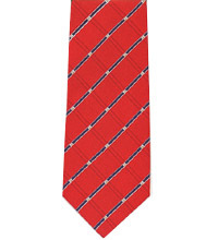 Promotional Polyester Printed Ties - Arrow Shaped, 142 Cm Length | Black Striped Design For All Seasons