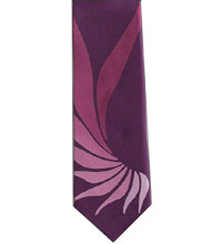 Brown And Maroon Promotional Single Logo Ties