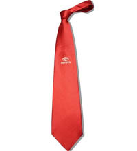 Brown And Maroon Promotional Single Logo Ties