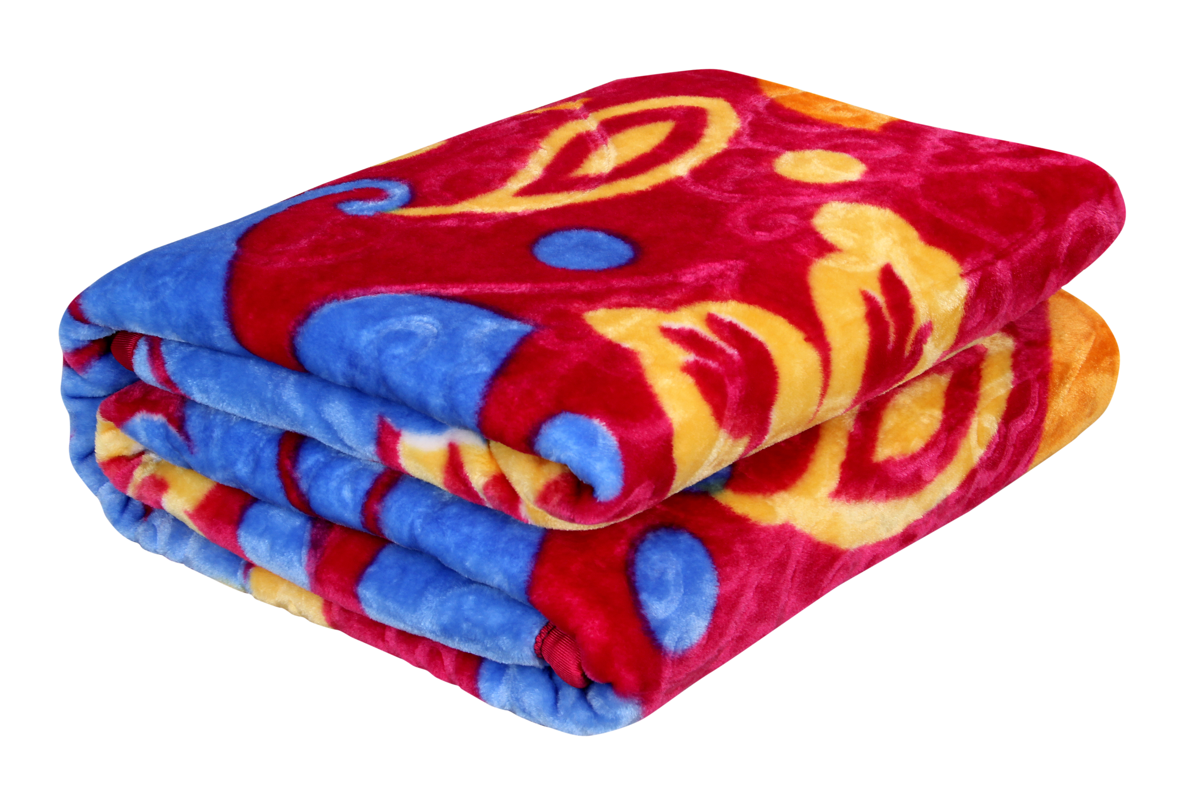 Mink Blanket - 100% Cotton, Full/queen/king Size, Red Color | Soft Touch, Warm Feel, Perfect For Adults And Children