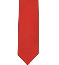 Silk Neck Tie - 140 Cm Length, Purple Color | Arrow Shape, Plain Design