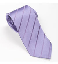 Blue And White Promotional Silk Strip Ties