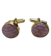 Golden Promotional Cufflinks