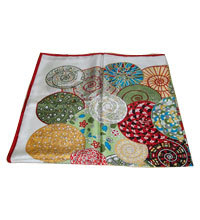 Silk Promotional Scarves - 170x50 Cm | Multicolor Printed Design For Summer Fashion