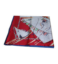 Silk Promotional Scarves - 170x50 Cm | Multicolor Printed Design For Summer Fashion