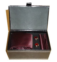 White Promotional Leatherette Look Boxes