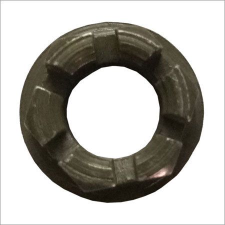 Rear Axle Nut - Mild Steel, 10-50 Inch | High Strength, Ergonomically Designed for Convenient Wheel Hub Support
