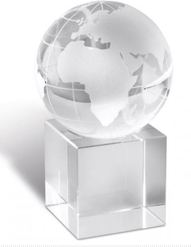 Attractive Design Glass Paper Weight