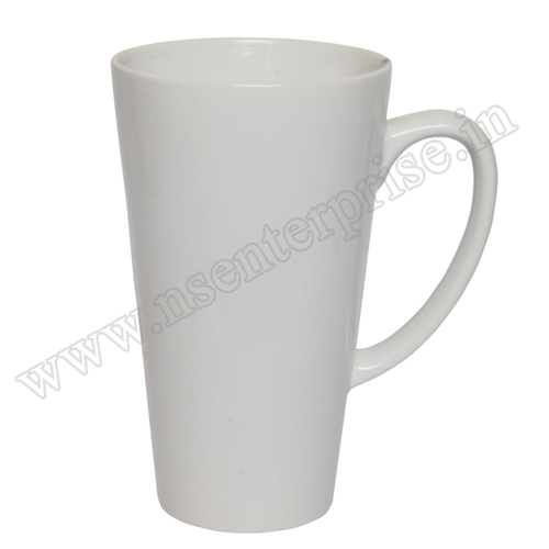 White 17Oz Conical Mug