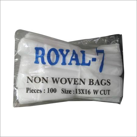 W Cut Non Woven Plain Bag