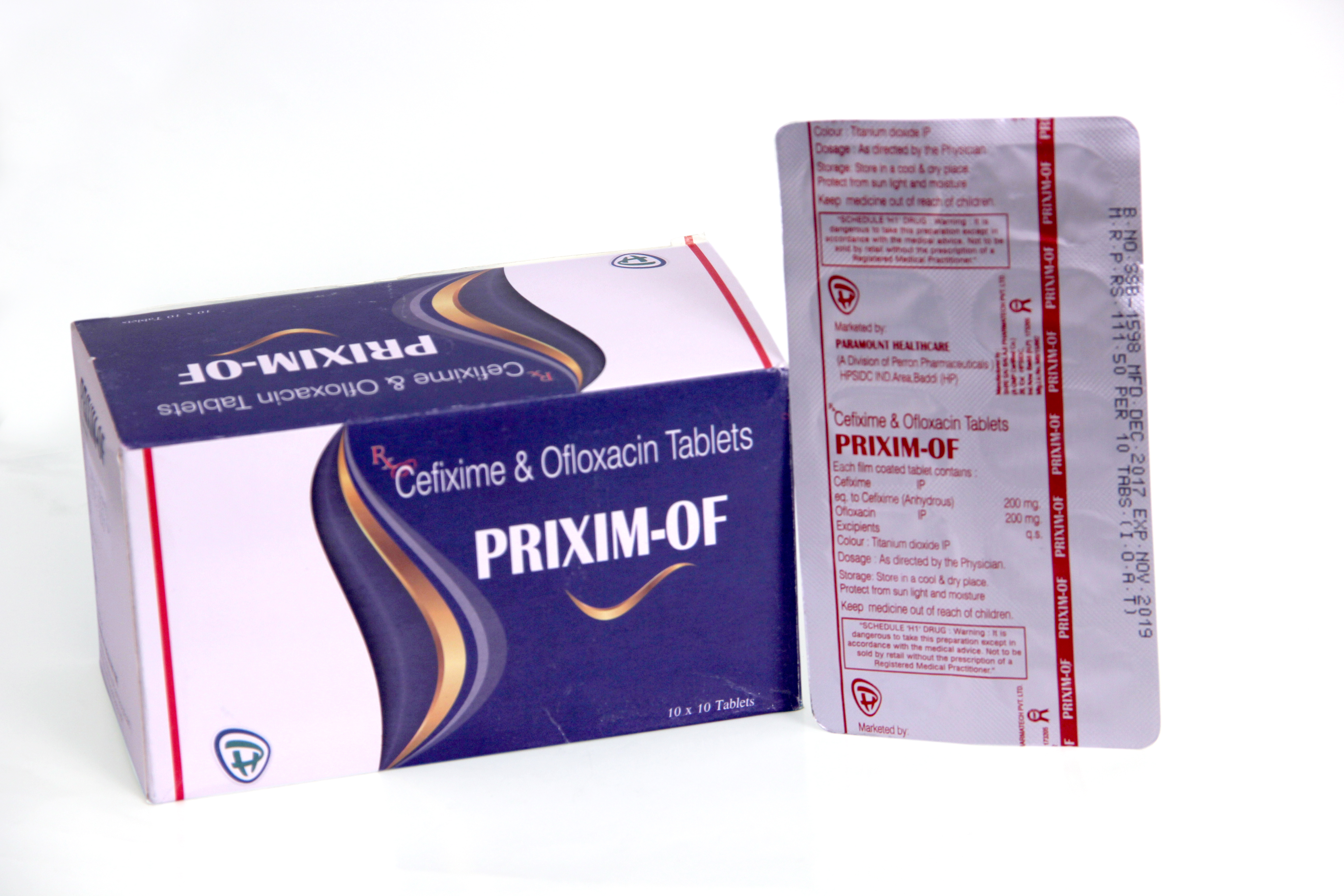 Cefixim & Ofloxacin Tablets