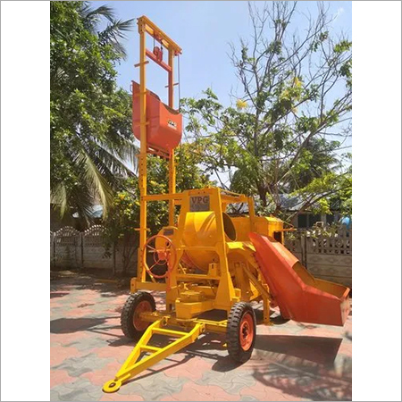 लिफ्ट के साथ मिक्सर मशीन