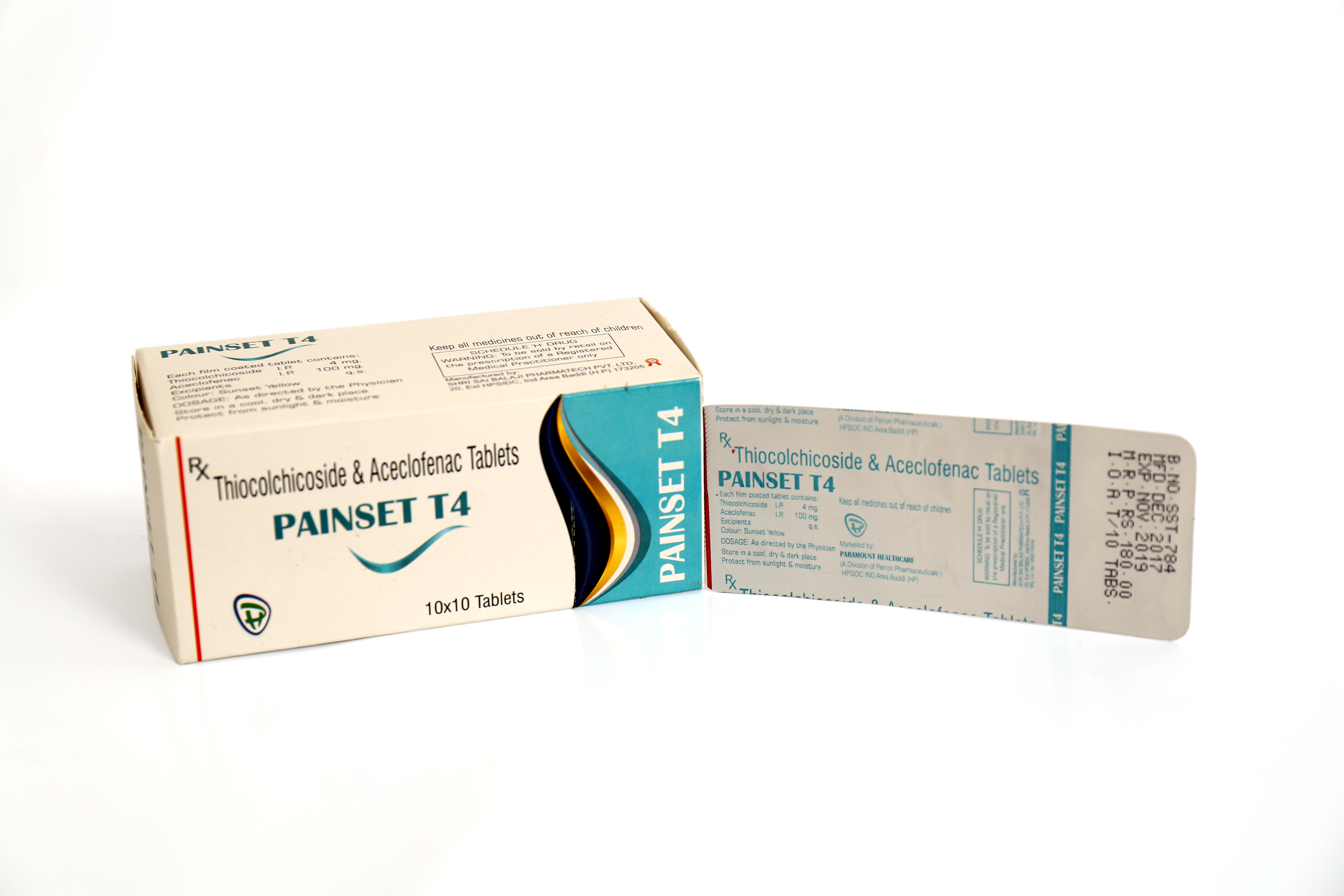 Thiocolchicoside & Accelofanec Tablets