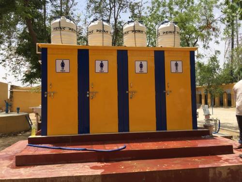 Modular Toilets - Color: Yellow Black