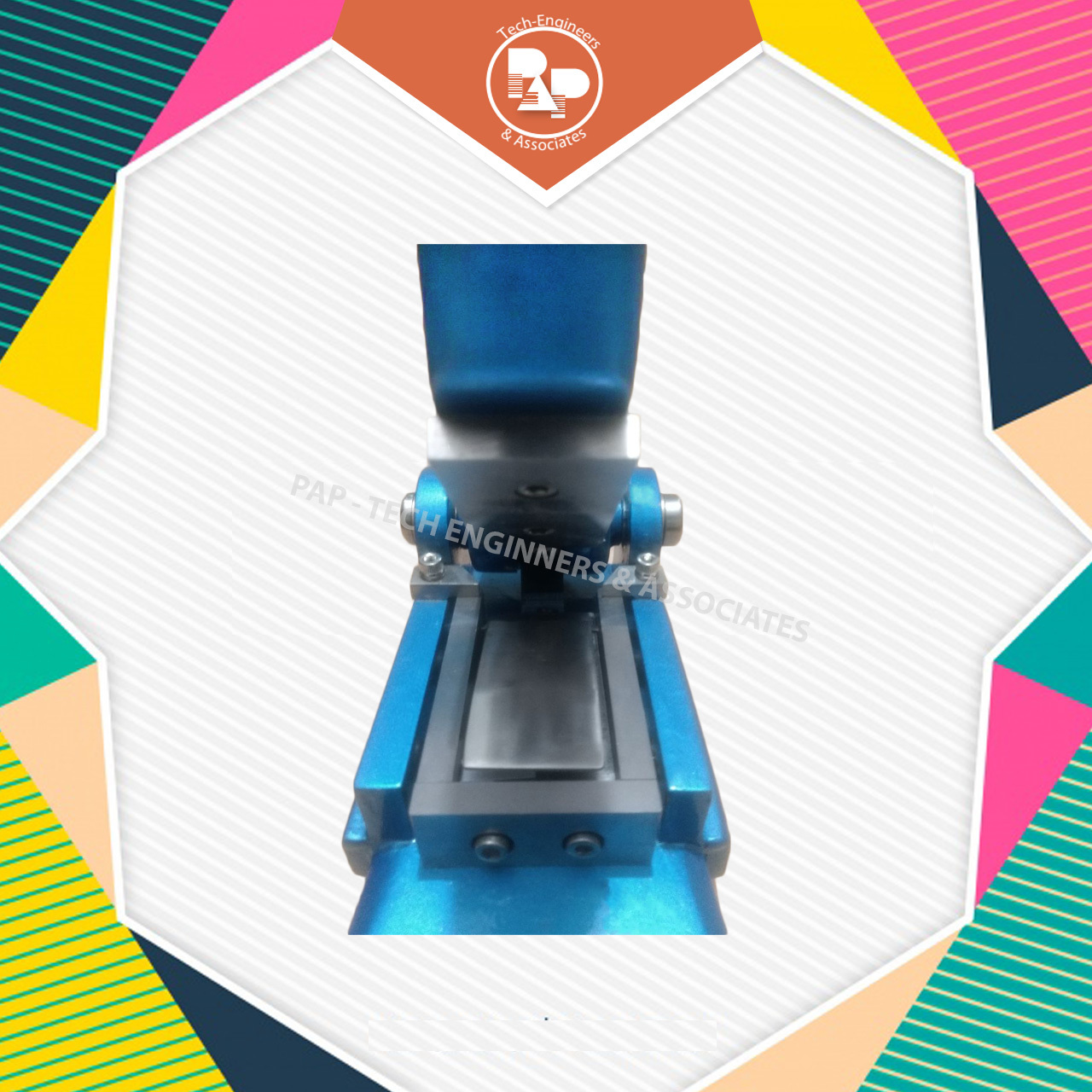 Triple Shear Sample Cutter - Plastic, 1.5x2.75 Inch Size, Blue Color | Manual Control, Industrial Usage