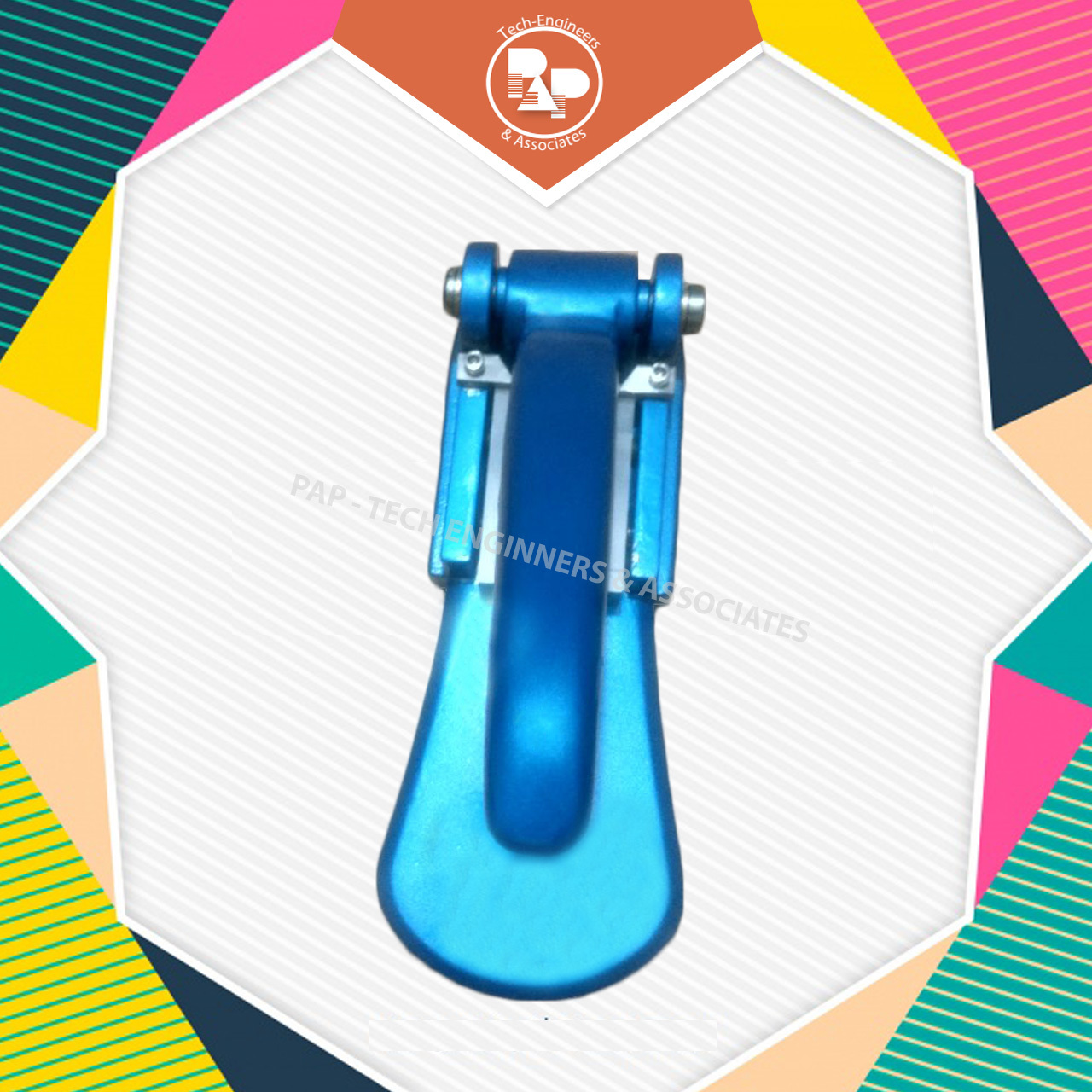 Triple Shear Sample Cutter - Plastic, 1.5x2.75 Inch Size, Blue Color | Manual Control, Industrial Usage