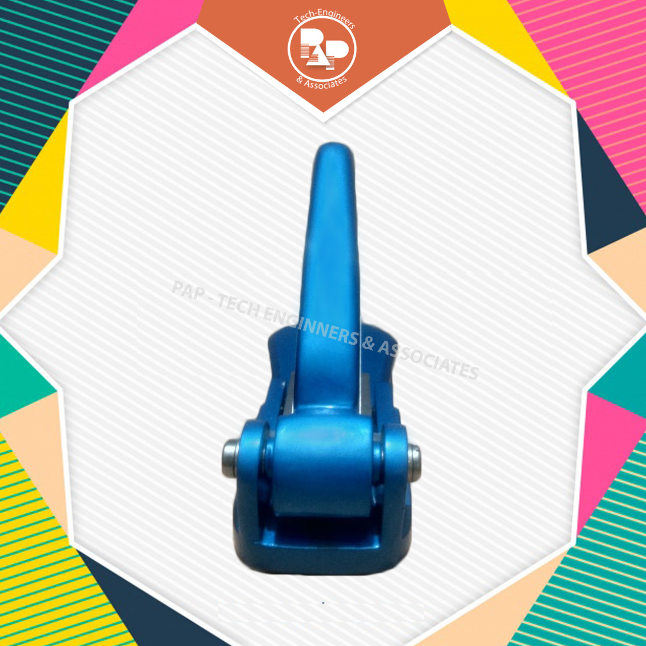 Triple Shear Sample Cutter - Plastic, 1.5x2.75 Inch Size, Blue Color | Manual Control, Industrial Usage