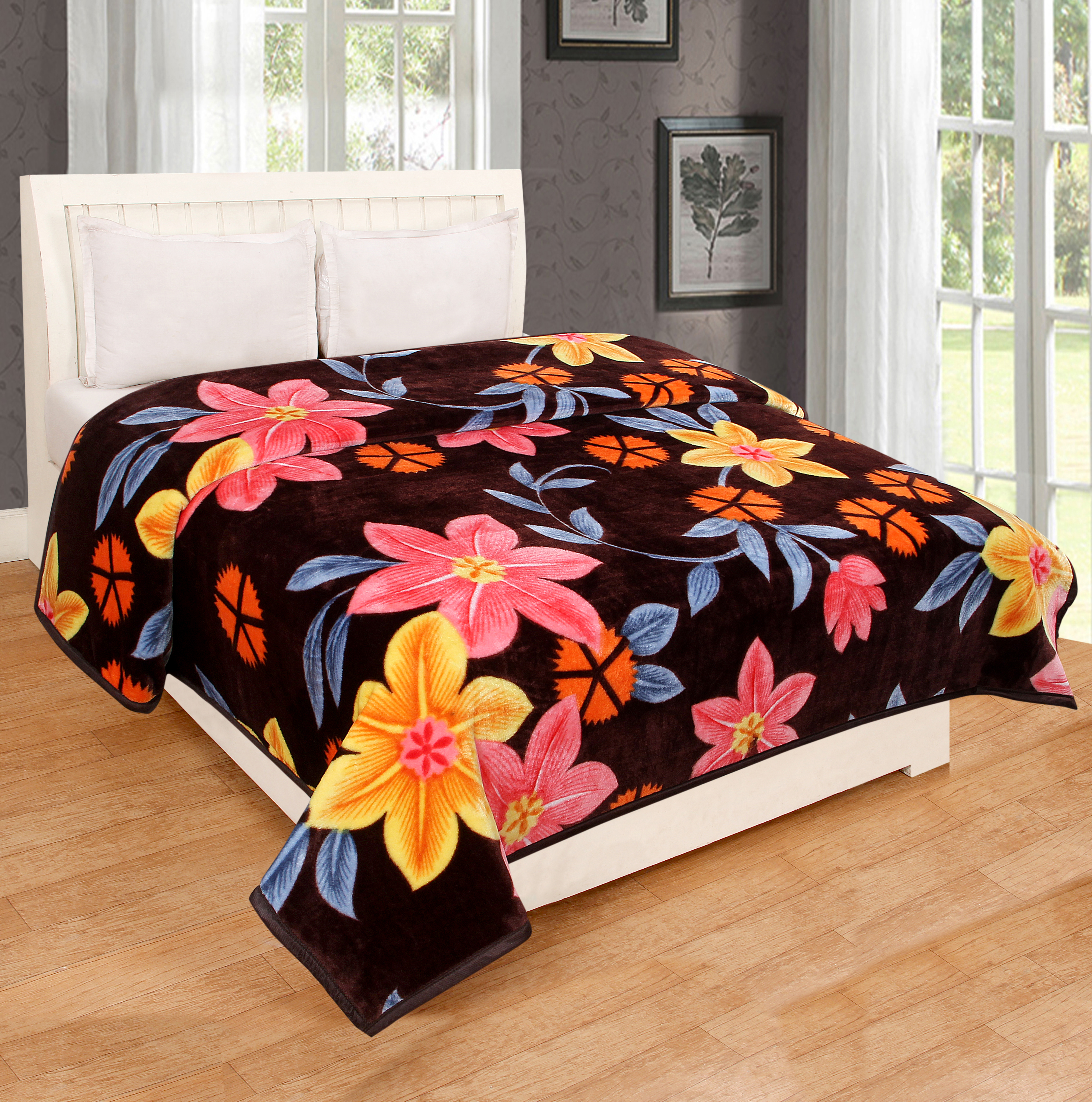 Multi Color Mink Blanket Age Group: Children