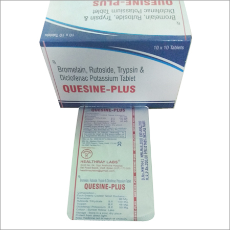 ब्रोमेलैन डिक्लोफेनाक टैबलेट ऑर्गेनिक मेडिसिन
