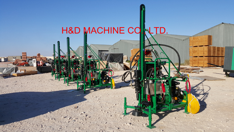 Semi-automatic Hd-40d Man Portable Drilling Rig