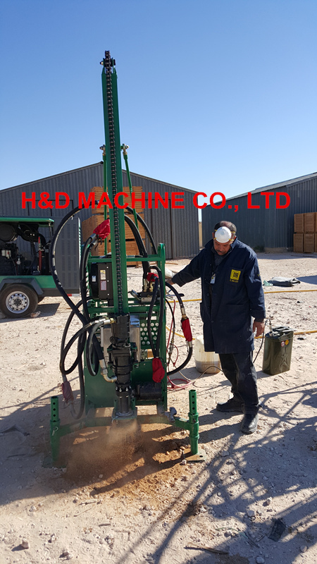 Semi-automatic Hd-40d Man Portable Drilling Rig