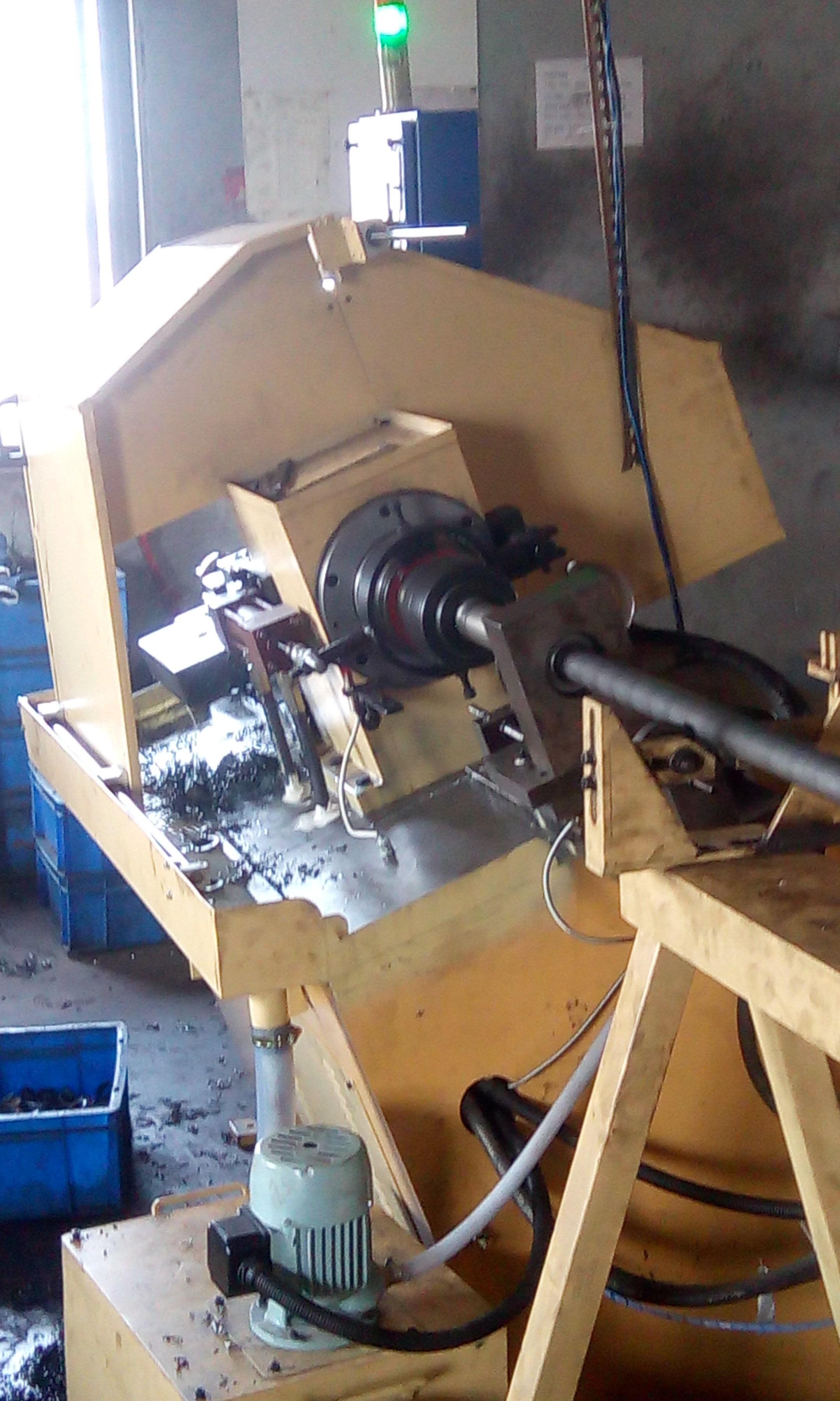 Spm Pipe Parting Machine - Automatic Grade: Automatic