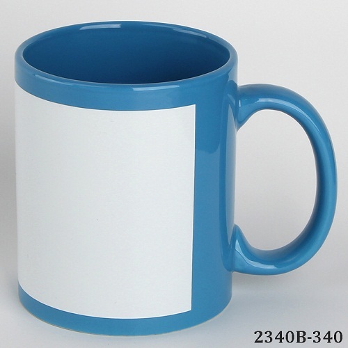 Red And White Patch Mugs