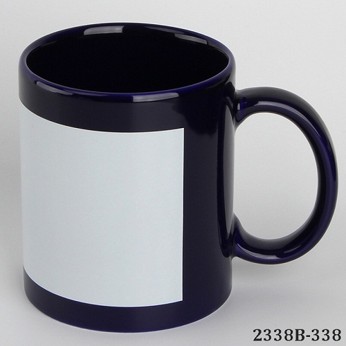 Red And White Patch Mugs