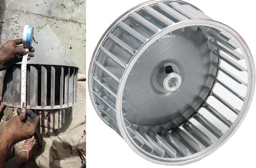 Didw Centrifugal Fan - 455 Mm X 455 Mm | High Efficiency, Low Noise Operation, Durable Design