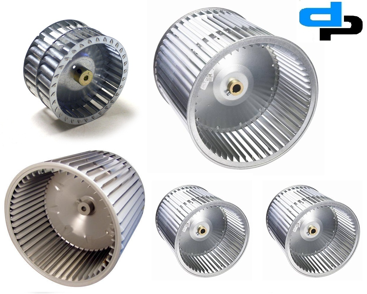 Didw Centrifugal Fan 610 Mm X 530 Mm - Aluminum / Galvanized Iron, 610 X 530 X 500 Mm | Efficient Airflow Performance